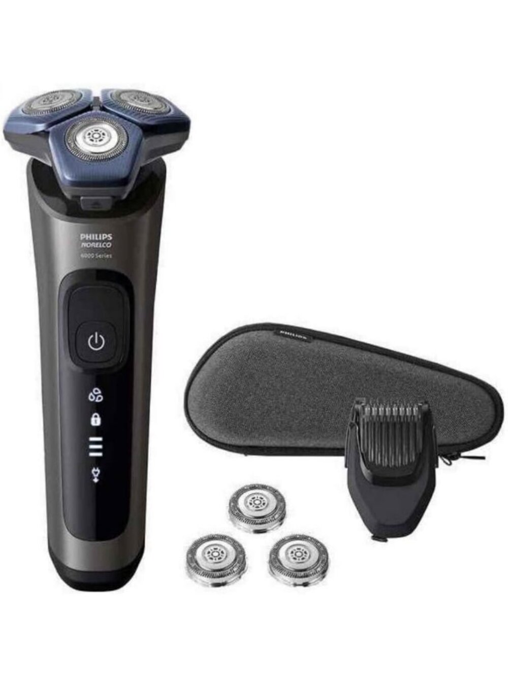 Men's Electric Shaver with SenseIQ Technology, Rechargeable, Waterproof, Close